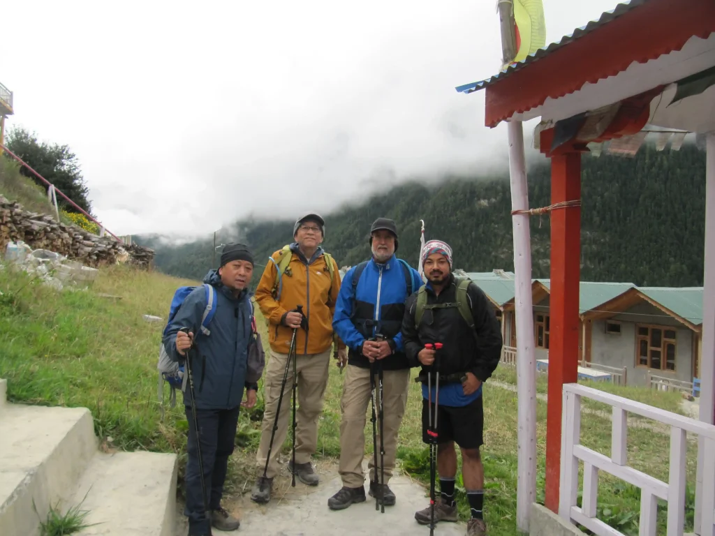 HCTreks trekking team in the Himalayas